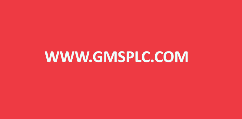 Note: Our web domain and Email address has changed to Gmsplc.com