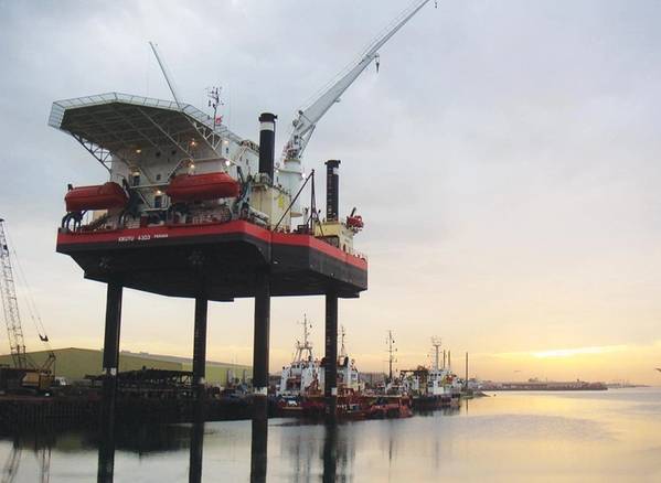 Gulf Marine Services Bags MENA Deal for K-Class Jack-Up